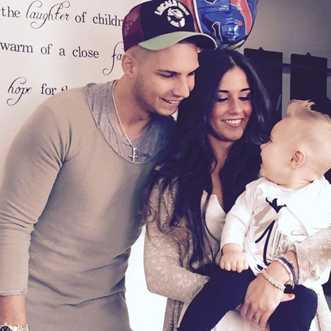Pietro, Sarah und Alessio Lombardi im Juni 2016