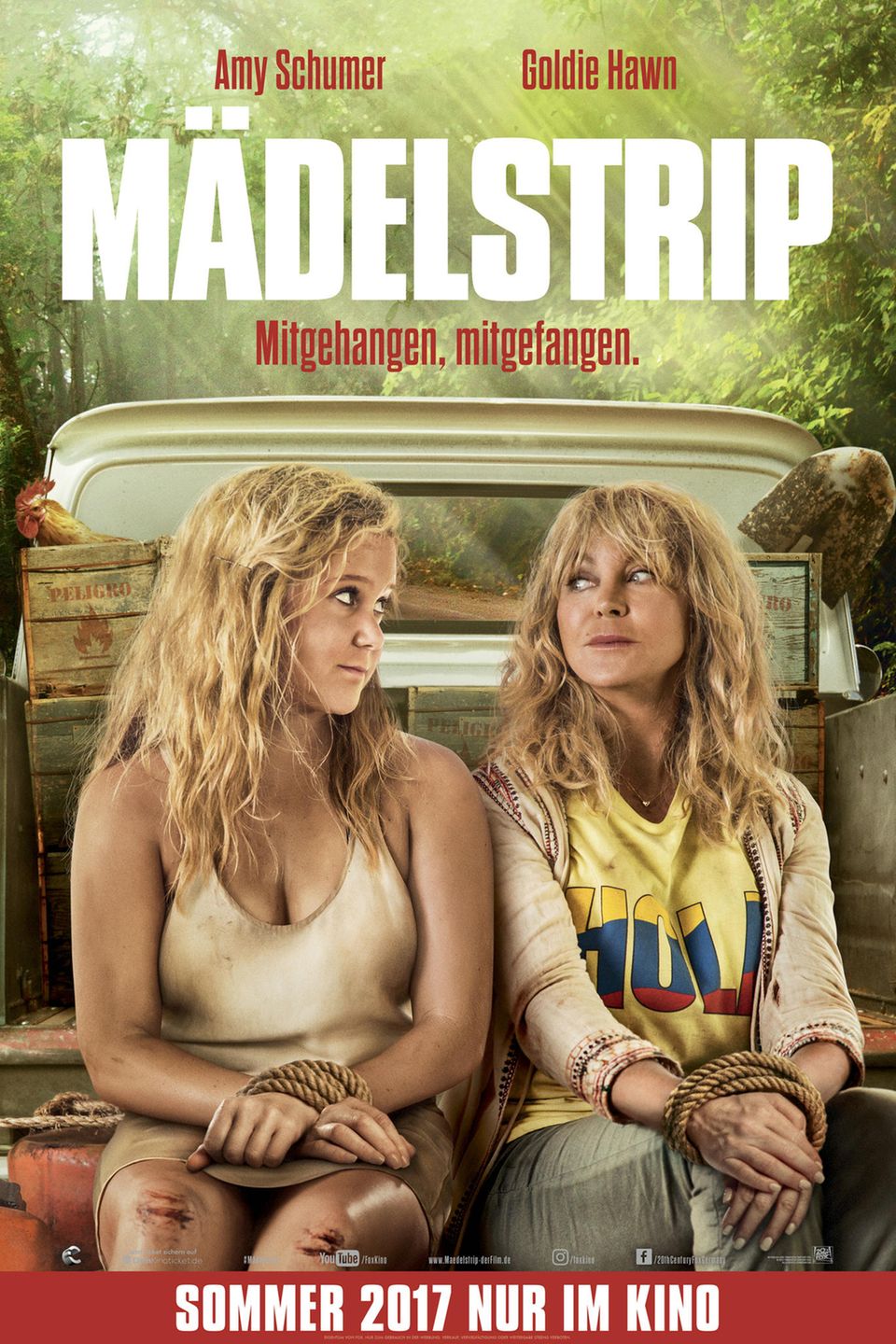 Filmplakat zu "Mädelstrip" mit Amy Schumer und Goldie Hawn