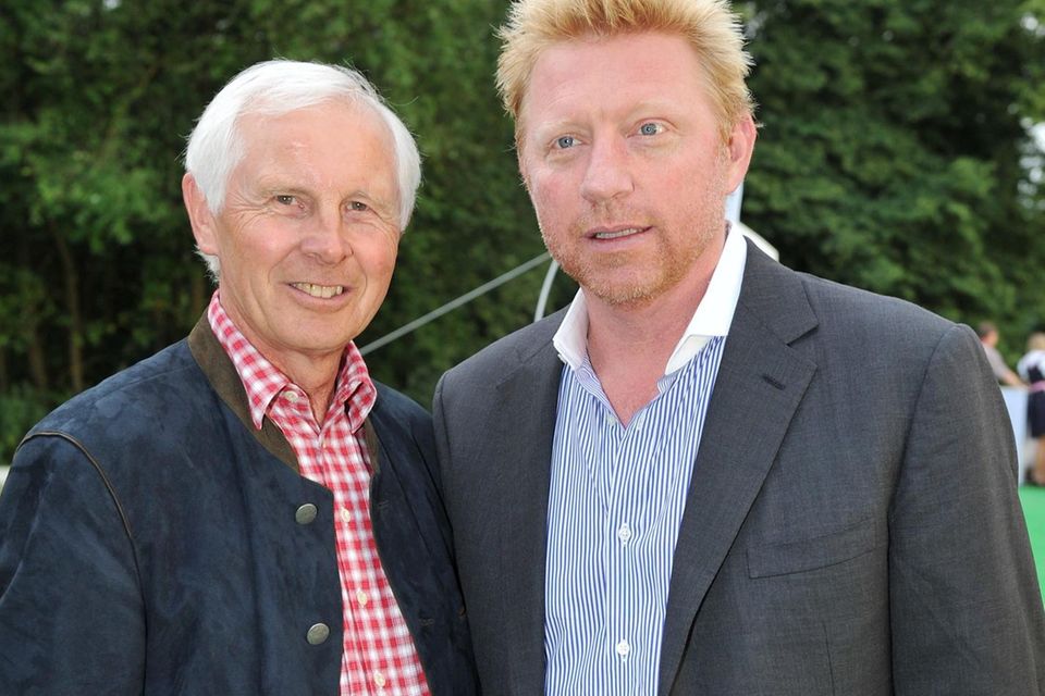 Boris Becker: Dr. Hans-Dieter Cleven und Boris Becker im Jahr 2012 Dr. Hans-Dieter Cleven und Boris Becker im Jahr 2012