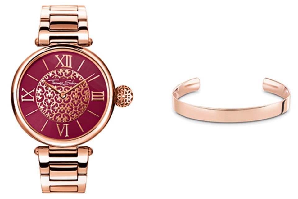 Gewinnspiel zu "Paris kann warten": Dieses tolle Schmuckset aus der "Karma Watches"-Kollektion von Thomas Sabo können Sie gewinnen. Dieses tolle Schmuckset aus der "Karma Watches"-Kollektion von Thomas Sabo können Sie gewinnen.
