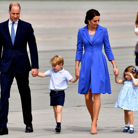 Tag 3 - 19. Juli 2017  Von Warschau geht es für die royale Familie nach Berlin. Die nächsten drei Tage werden sie in Deutschland verbringen. Für Prinz George und Prinzessin Charlotte ist das eine absolute Premiere.