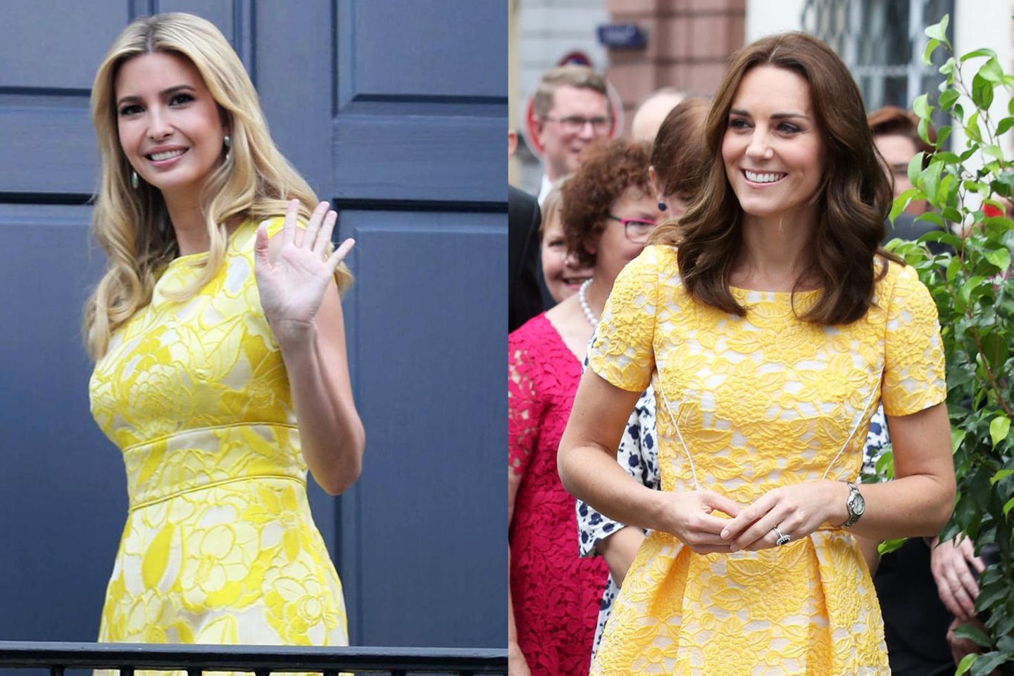 Ivanka Trump und Herzogin Catherine haben denselben Geschmack.