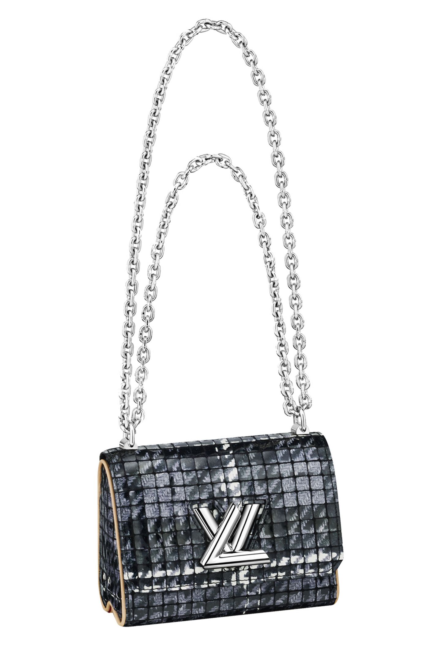 Louis Vuitton kann auch Tweed. Ca . 3.500 Euro