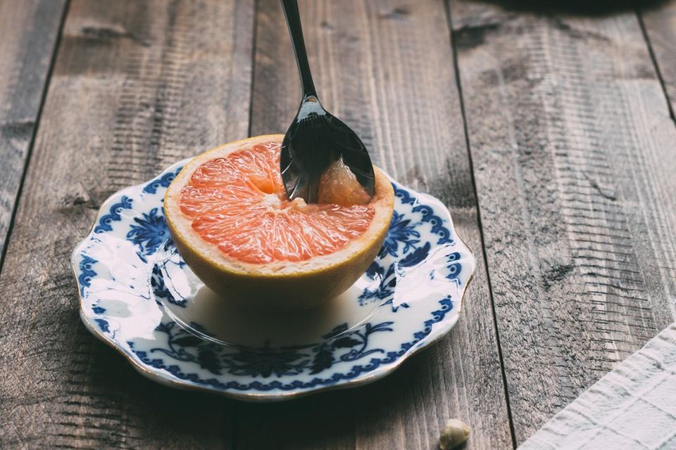 Trainieren wie die Stars - In 12 Wochen zur Bikini-Figur: Grapefruits zügeln den Appetit auf Süßes. Grapefruits zügeln den Appetit auf Süßes.