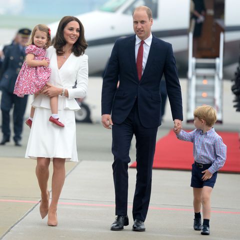Prinz William, Herzogin Catherine, Prinz George + Prinzessin Charlotte