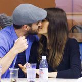 2. September 2017  Tennis wird hier zur Nebensache: Auf der Zuschauertribüne sieht man Justin und Jessica sehr oft küssend. 