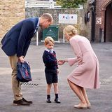 7. September 2017  Für Prinz George brechen neue, aufregende Zeiten an: Er hat seinen ersten Schultag in der Privatschule Thomas's Battersea in London.