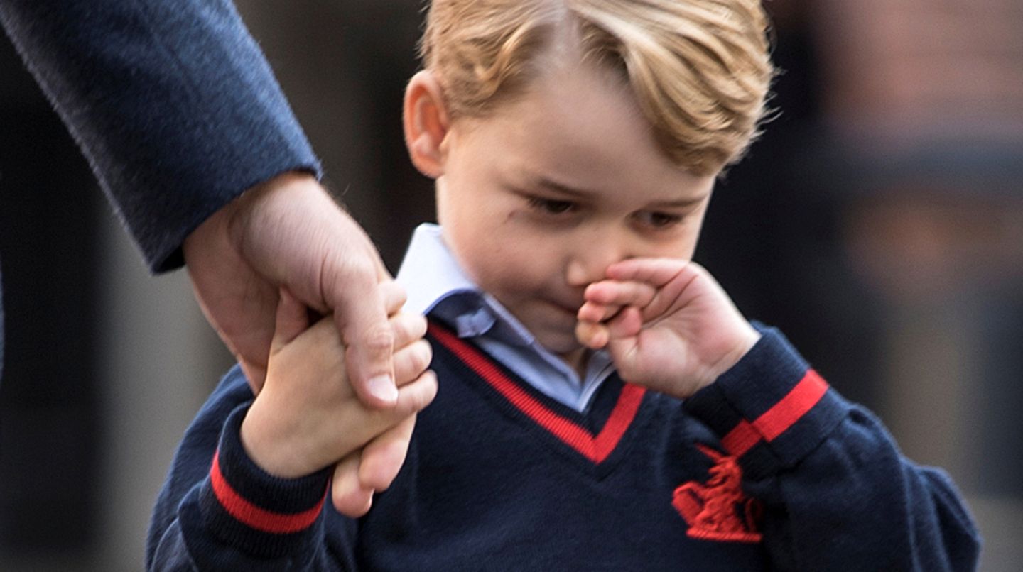 Prinz Ohne Herzogin Catherine in die Vorschule GALA.de