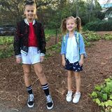 Honor Marie und Haven Garner, die Töchter von Jessica Alba und Cash Warren, freuen sich auf den ersten Schultag.