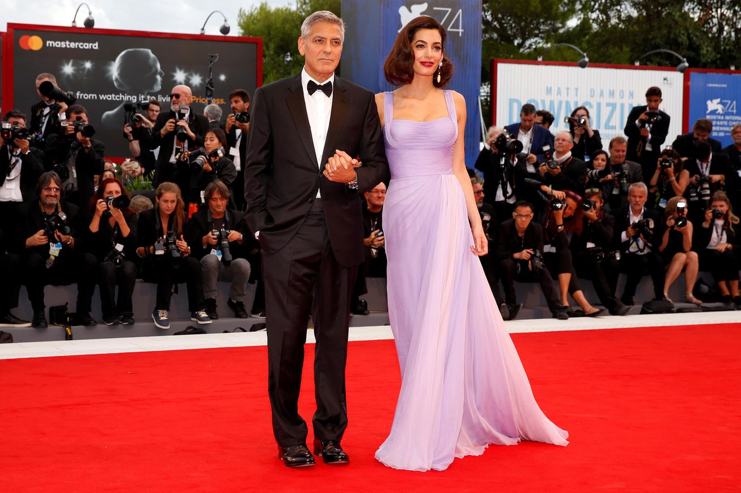 George + Amal Clooney