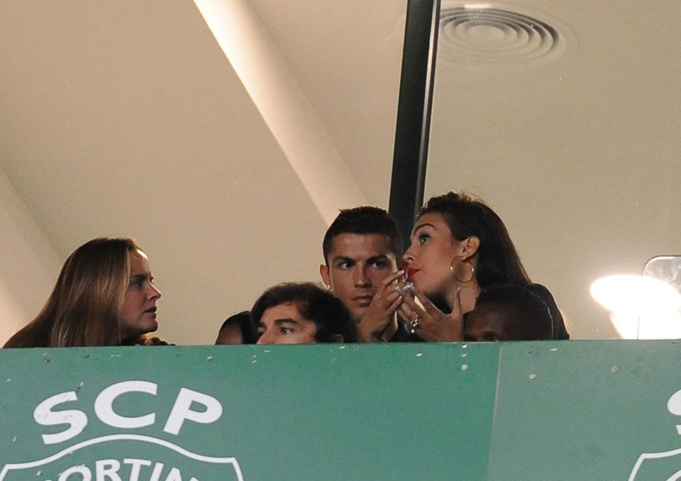 Cristiano Ronaldo mit Freundin Georgina Rodriguez in Lissabon.