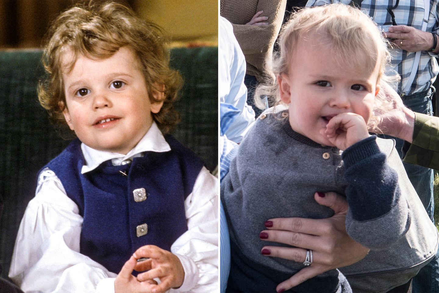Prinz Carl Philip und Prinz Alexander  Kurz vor seinem dritten Geburtstag ist Prinz Carl Philip ein knuddeliger Lockenkopf mit braunen Kulleraugen. Sein Sohn steht ihm da im Alter von einem Jahr in Nichts nach. Einziger Unterschied: Seine süßen Löckchen sind ein paar Nuancen heller.