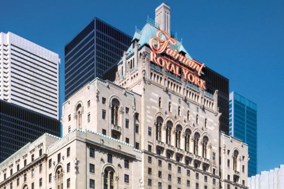 Prinz Harry + Meghan Markle: Das Hotel "Fairmont Royal York" befindet sich im Herzen Torontos. Das Hotel "Fairmont Royal York" befindet sich im Herzen Torontos.