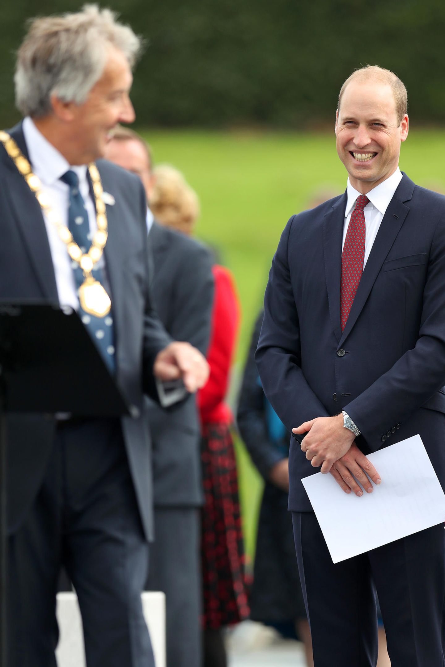 26. September 2017  Die Stadt Milton Keynes feiert ihre 50-jähriges Bestehen und Prinz William ist an diesem Tag Ehrengast. 
