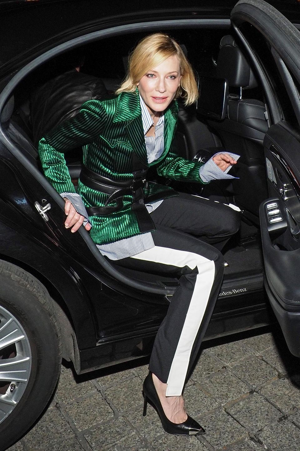 Auftritt Hollywood-Star! Cate Blanchett besucht in Paris die Boutique-Eröffnung von Louis Vuitton.
