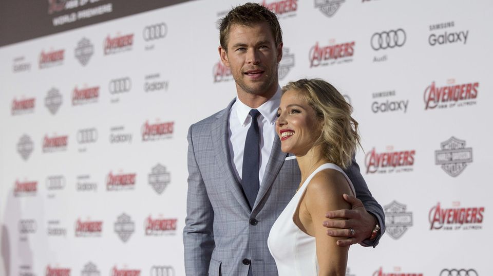Haben Chris Hemsworth + Elsa Pataky Streit?: Chris Hemsworth, Elsa Pataky Chris Hemsworth, Elsa Pataky