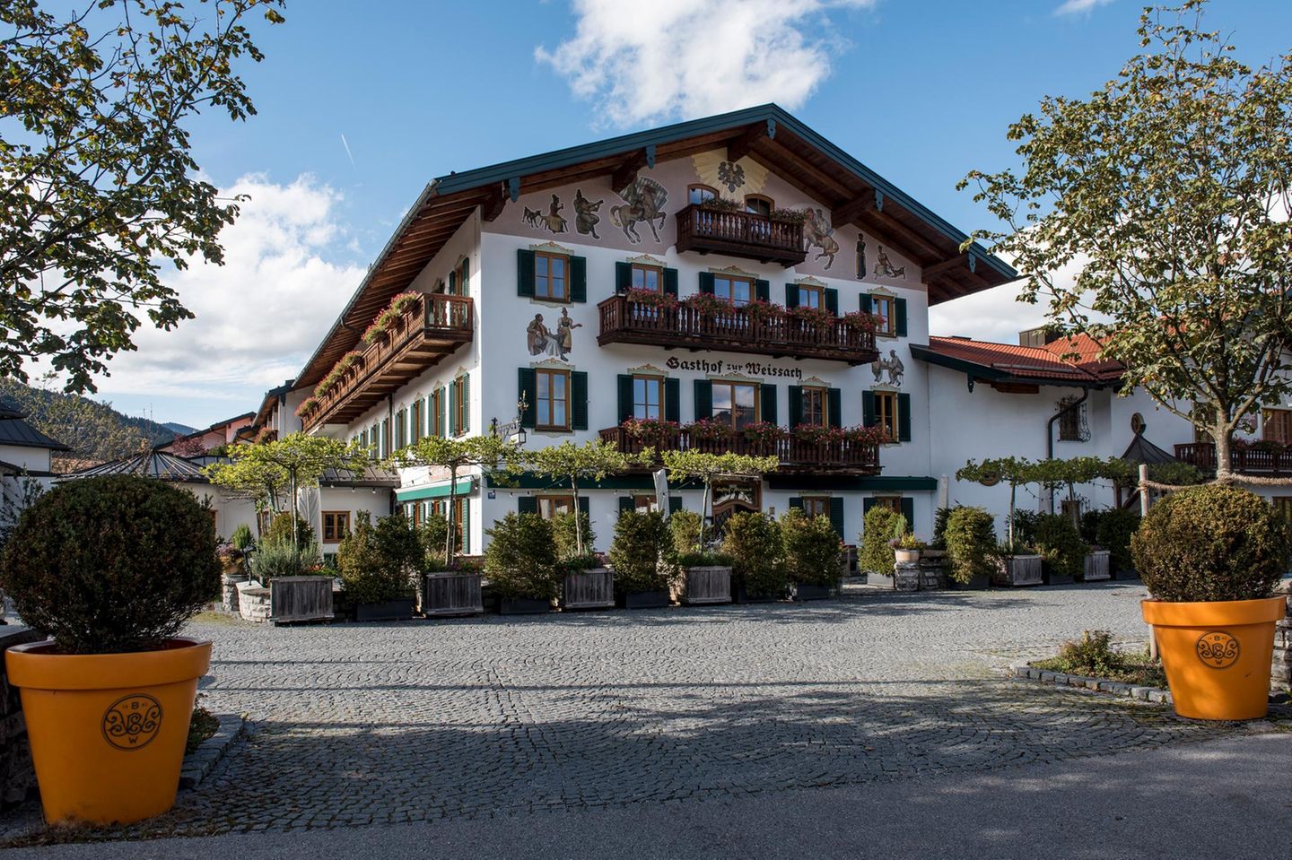 Mitten in der malerischen Natur Bayerns gelegen empfängt das luxuriöse Hotel Bachmair Weissach die Gäste zum GALA Buddy Weekend 2017.