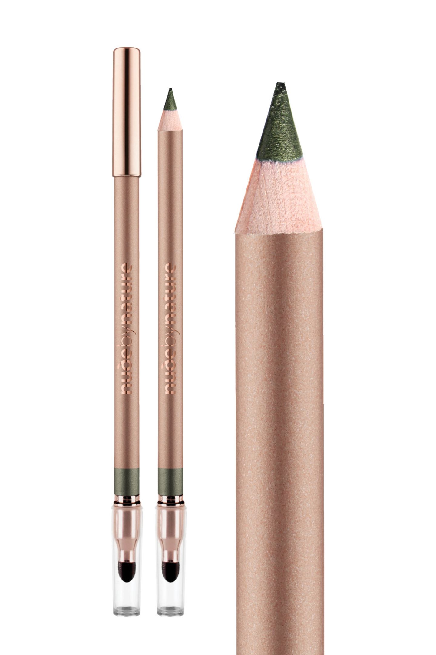 Kajal "Contour Eye Pencil – Rainforest" von Nude by Nature, ca. 18 Euro