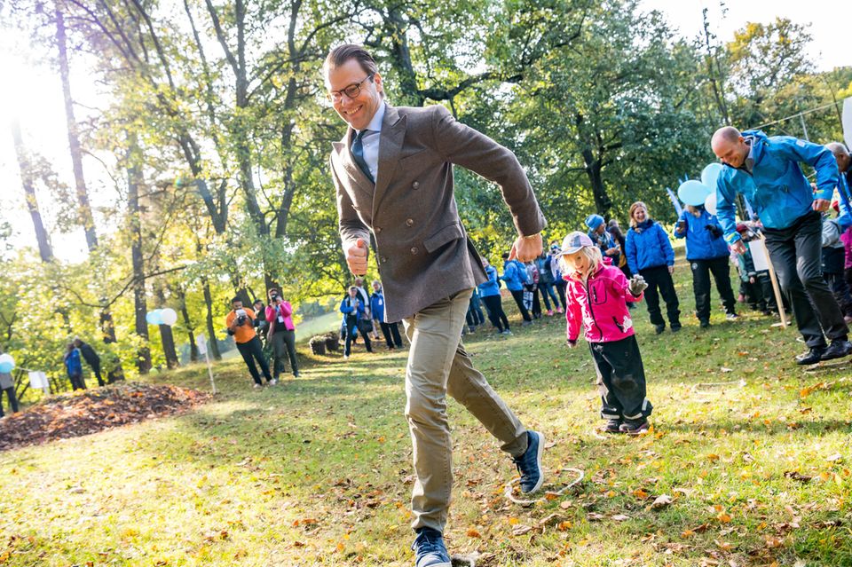 Prinz Daniel: Sportlich: Prinz Daniel setzt sich in vielen Projekten für Bewegung im Kinder-Alltag ein Sportlich: Prinz Daniel setzt sich in vielen Projekten für Bewegung im Kinder-Alltag ein
