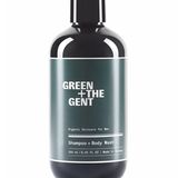 Naturpflege für den Mann: "2-in-1 Shampoo und Bodywash" mit Aloe Vera und Kokostensiden. Von Green + The Gent, 250 ml, ca. 24 Euro, über greengent.com