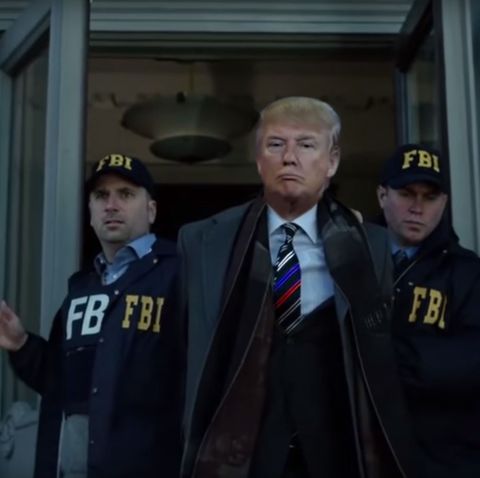 Düstere Aussichten für Donald Trump: Das Federal Bureau of Investigation (FBI) macht ihm den Garaus 