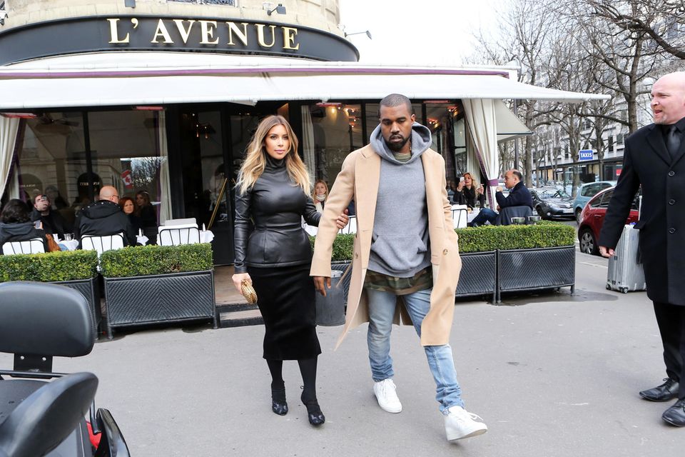 Geheimtipps in Paris: Kim Kardashian und Kanye West lieben das Essen im L'Avenue Kim Kardashian und Kanye West lieben das Essen im L'Avenue