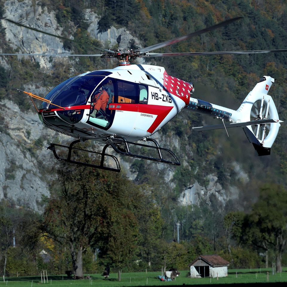 Schlimmer Helikopter-Unfall
