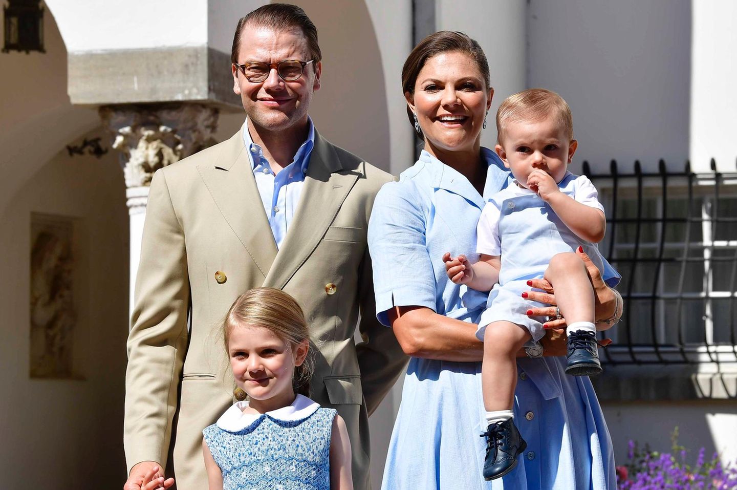Prinz Daniel, Prinzessin Victoria, Prinzessin Estelle + Prinz Oscar