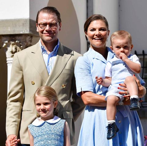 Prinz Daniel, Prinzessin Victoria, Prinzessin Estelle + Prinz Oscar