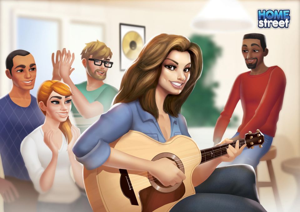 Als virtuelle Figur unsterblich gemacht: Sängerin Shania Twain taucht plötzlich in einem mobilen Videospiel auf und singt sogar eigene Songs.
