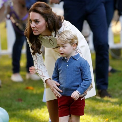 Herzogin Catherine und Prinz George 