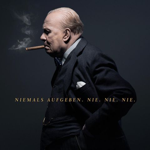 Starkes Plakat: "Die Dunkelste Stunde" (2018)