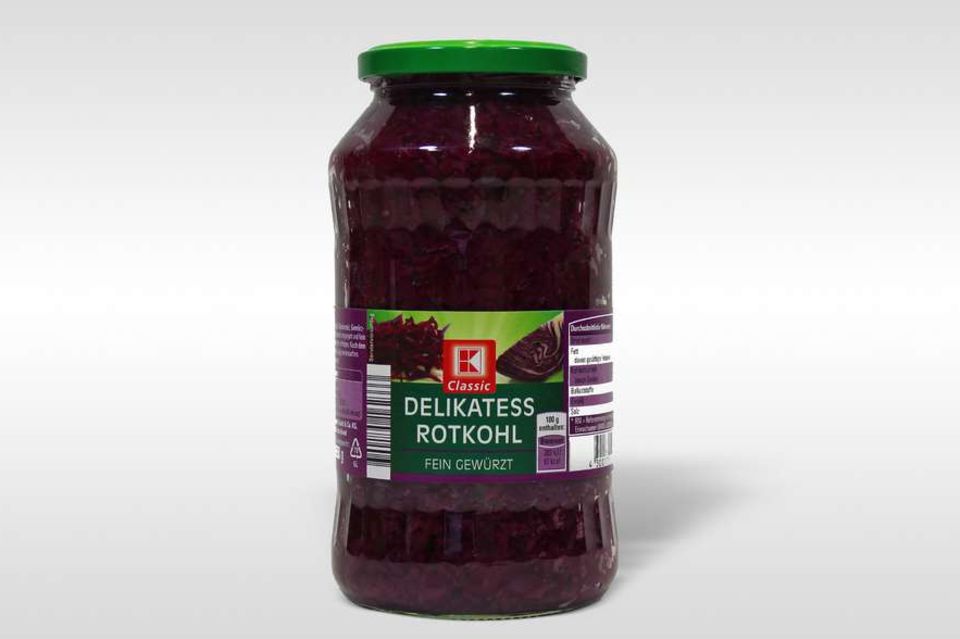 Bundesweiter Rückruf: Delikatess Rotkohl Delikatess Rotkohl