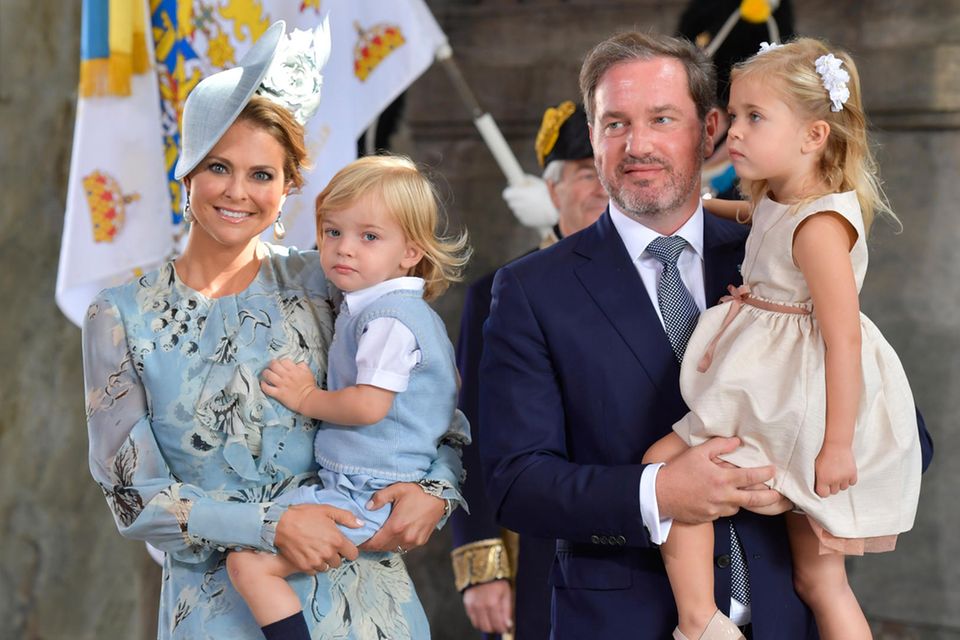 Prinzessin Madeleine, Prinz Nicolas, Chris O´Neill, Prinzessin Leonore