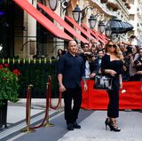 Mariah Carey am berühmten Plaza Athénée