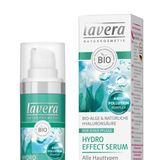 Feuchtigkeit mit Anti-Pollution-Schutz: "Hydro Effect Serum" von Lavera, 30 ml, ca. 10 Euro