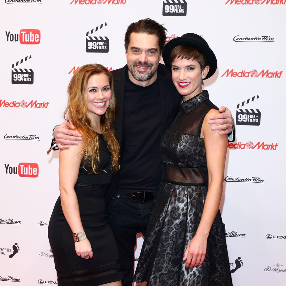 Sarah Tkotsch, Raphael Vogt und Isabell Horn 