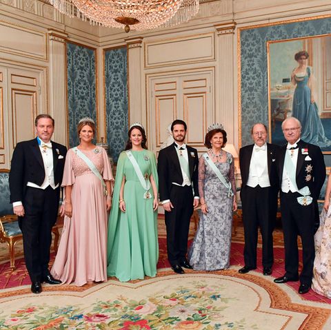 Die schwedische Königsfamilie 