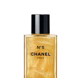 Klassisches Glanzstück als Gel: "N°5 Fragments d’Or" von Chanel, 250 ml, ca. 85 Euro, limitiert