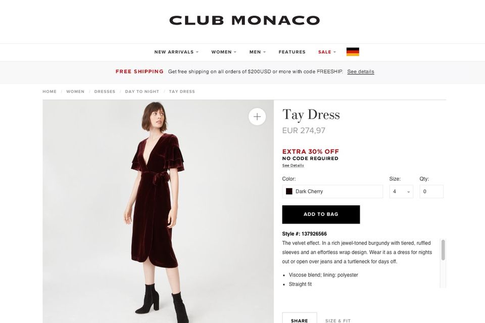 Meghan Markle: Dieses Kleid soll Meghan Markle unter ihrem Mantel getragen haben. Dieses Kleid soll Meghan Markle unter ihrem Mantel getragen haben.