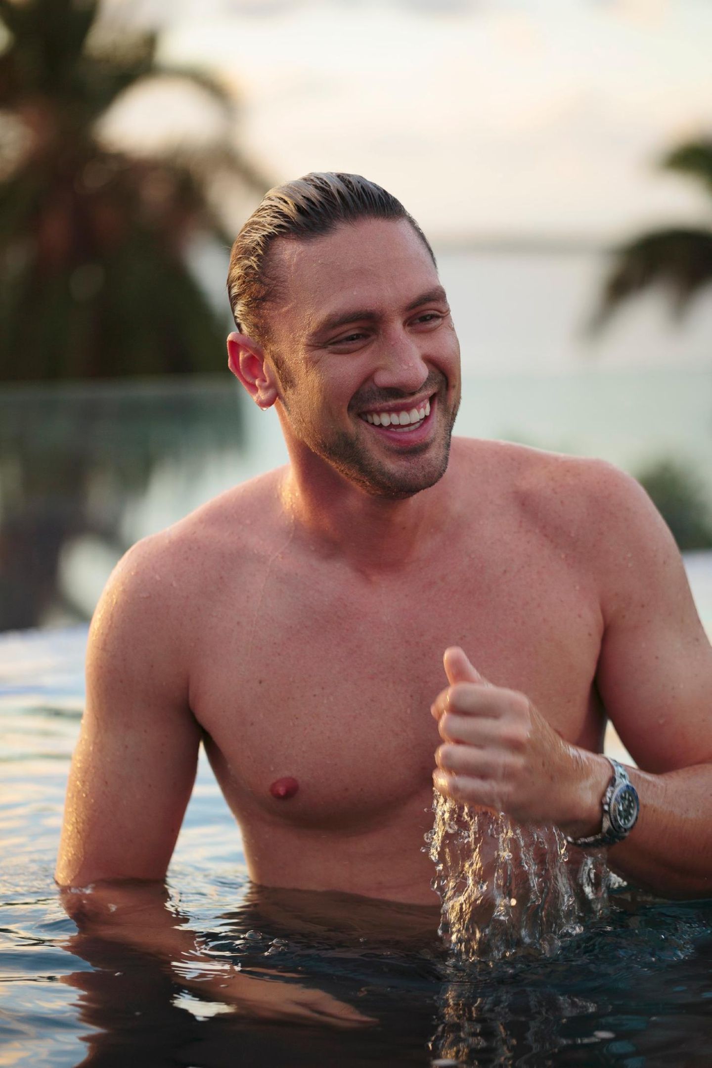 Promi Big Brother: Ex-"Bachelor" Daniel Völz geht als Single in den Container. Daniel Völz, "Der Bachelor" 2018