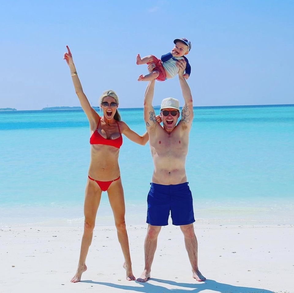 25. Dezember 2017  Happy Family im Paradies. Die Keaton´s genießen ihren Urlaub auf den Malediven. 