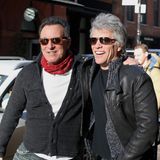 10. Januar 2018  Ziemlich beste Freunde: Rock Legenden Bruce Springsteen und Jon Bon Jovi unterwegs in New York.
