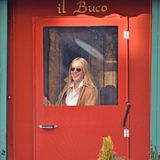 10. Januar 2018  Schauspielerin Chloë Sevigny kommt gerade aus dem Restaurant "Il Buco" in New York. 