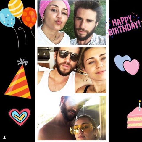 Miley Cyrus gratuliert Liam Hemsworth zum Geburtstag 