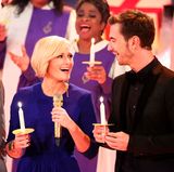 28. November 2015   Gemeinsam singen Helene Fischer und Florian Silbereisen auf der Bühne.