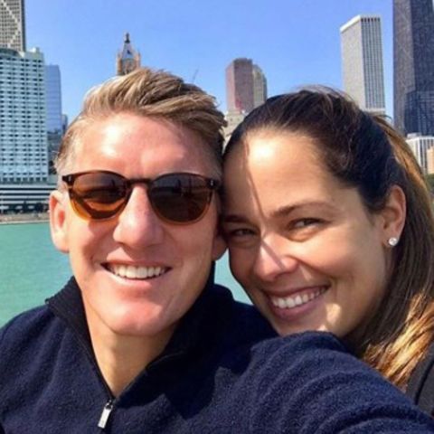 Bastian Schweinsteiger und Ana Ivanovic in Chicago