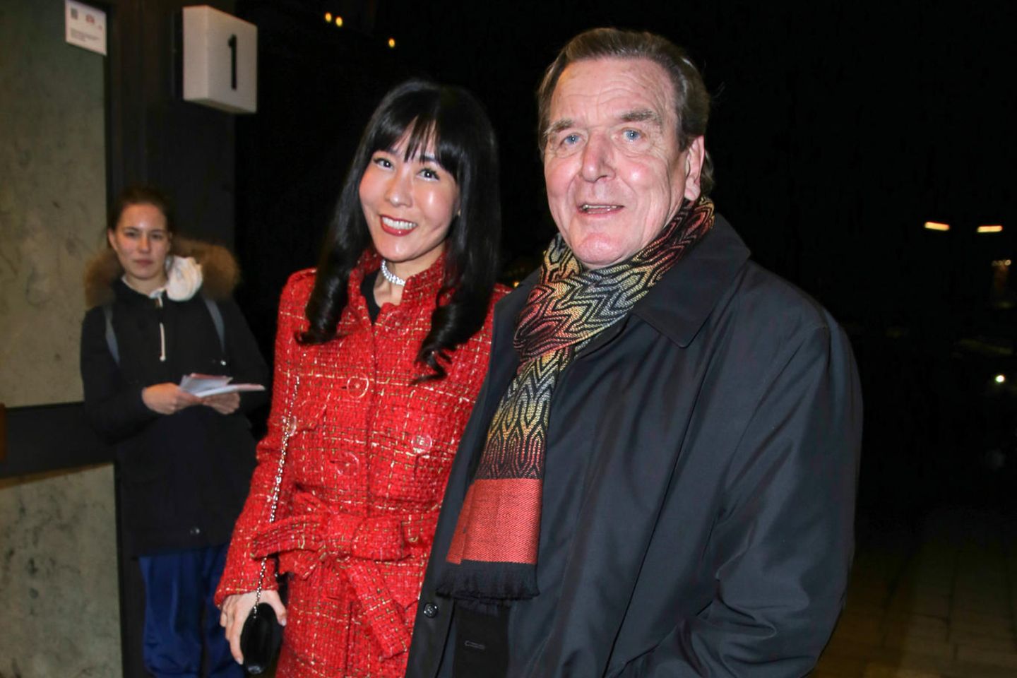 Gerhard Schröder mit Freundin Soyeon Kim 