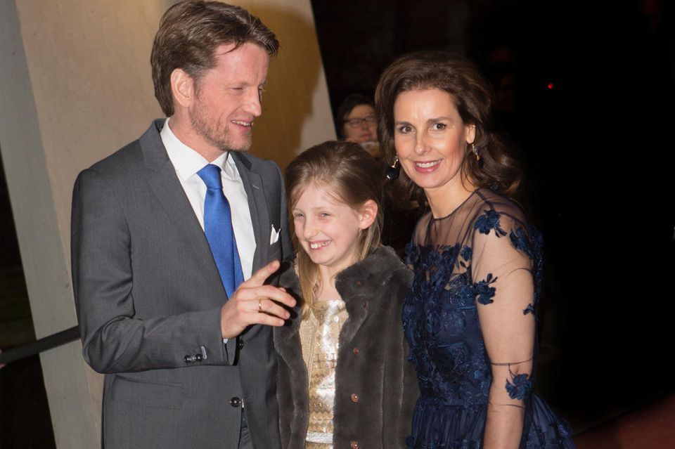 Prinzessin Margriet: Prinz Pieter-Christiaan mit Tochter Emma und Ehefrau Anita Prinz Pieter-Christiaan mit Tochter Emma und Ehefrau Anita
