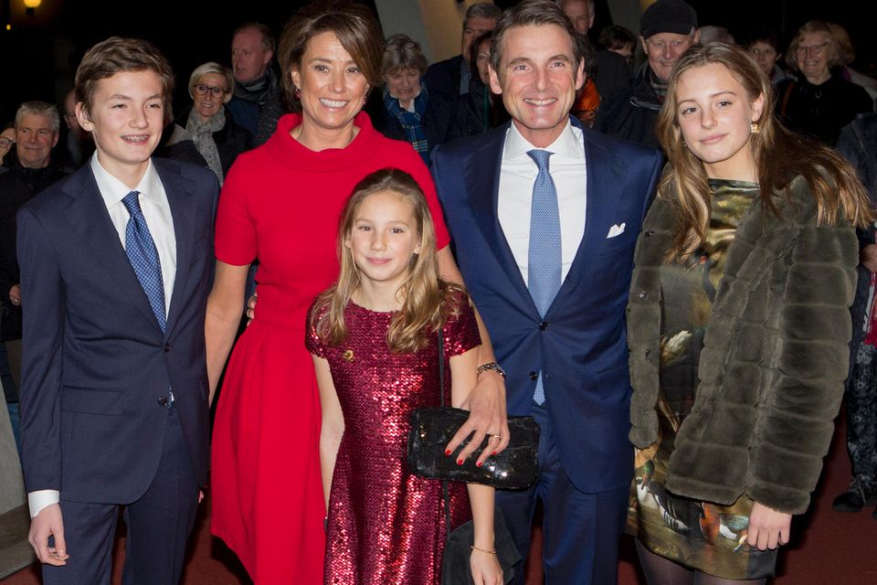 Prinzessin Margriet: Felicia van Vollenhoven, Lucas van Vollenhoven, Anna van Vollenhoven, Prinzessin Marilene und Prinz Maurits Felicia van Vollenhoven, Lucas van Vollenhoven, Anna van Vollenhoven, Prinzessin Marilene und Prinz Maurits
